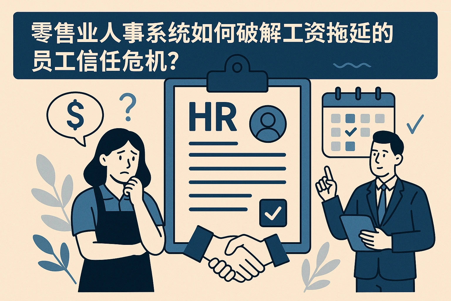 零售业人事系统如何破解工资拖延的员工信任危机？