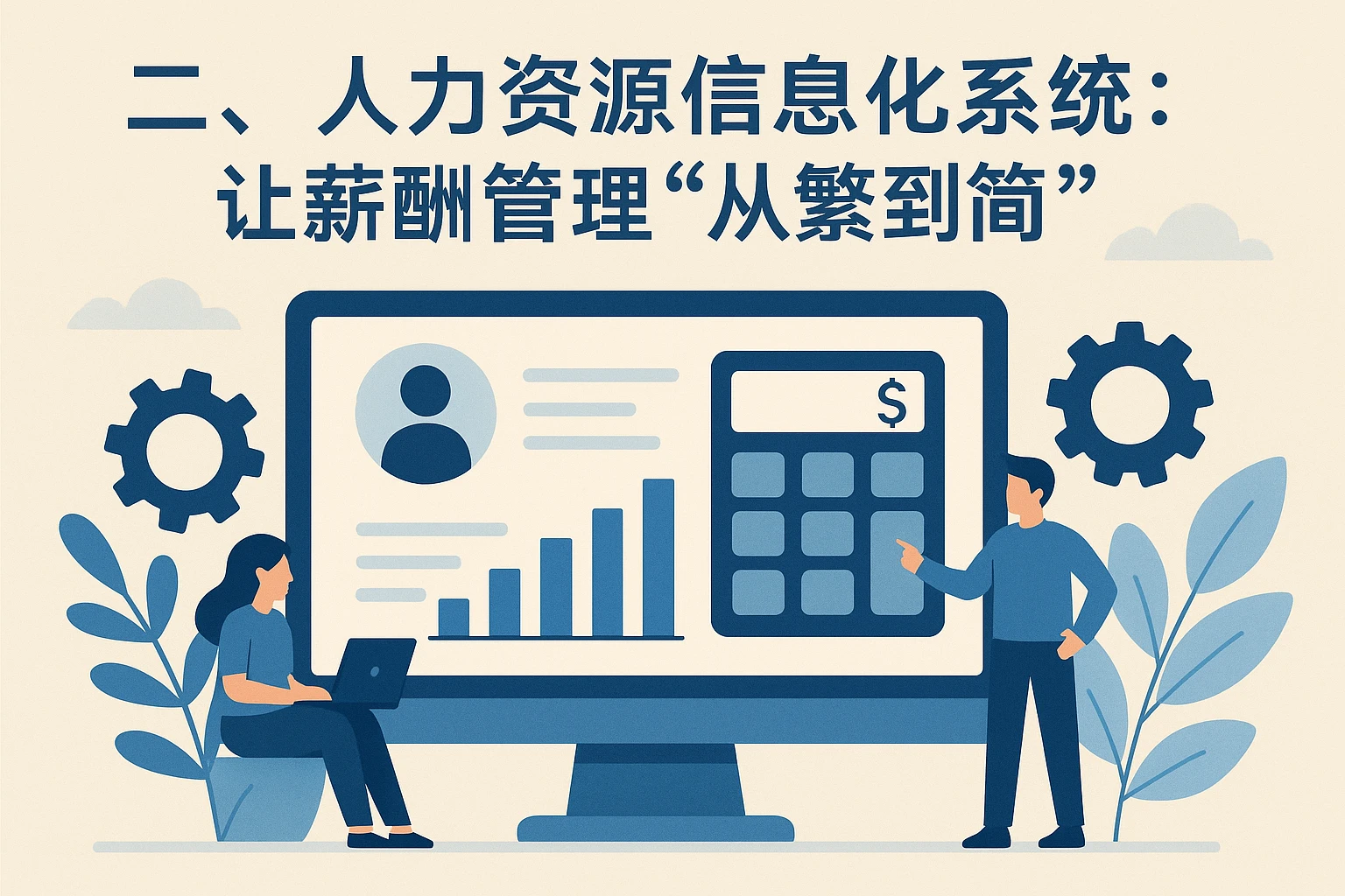 二、人力资源信息化系统：让薪酬管理“从繁到简”
