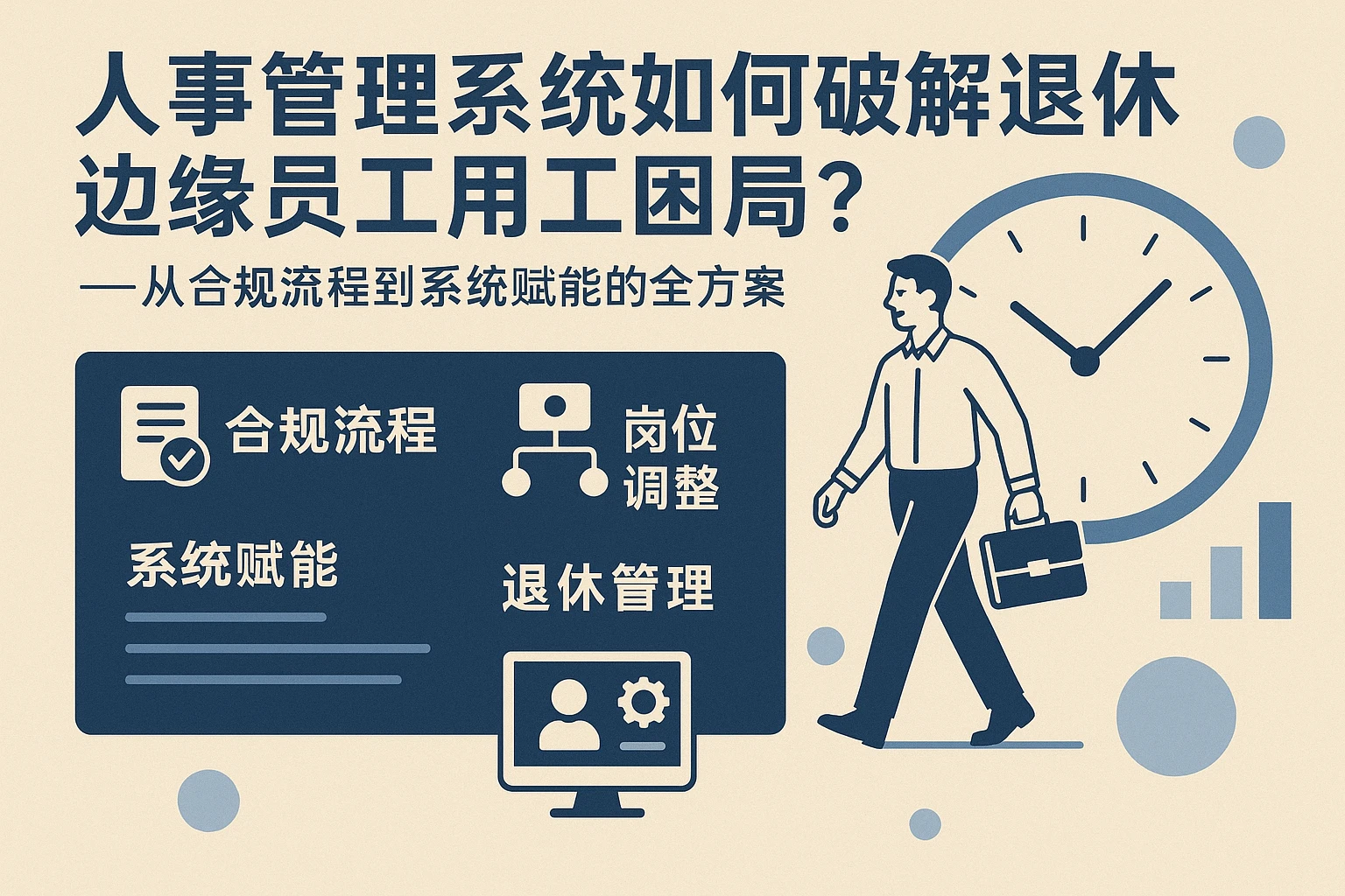 人事管理系统如何破解退休边缘员工用工困局?——从合规流程到系统赋能的全方案