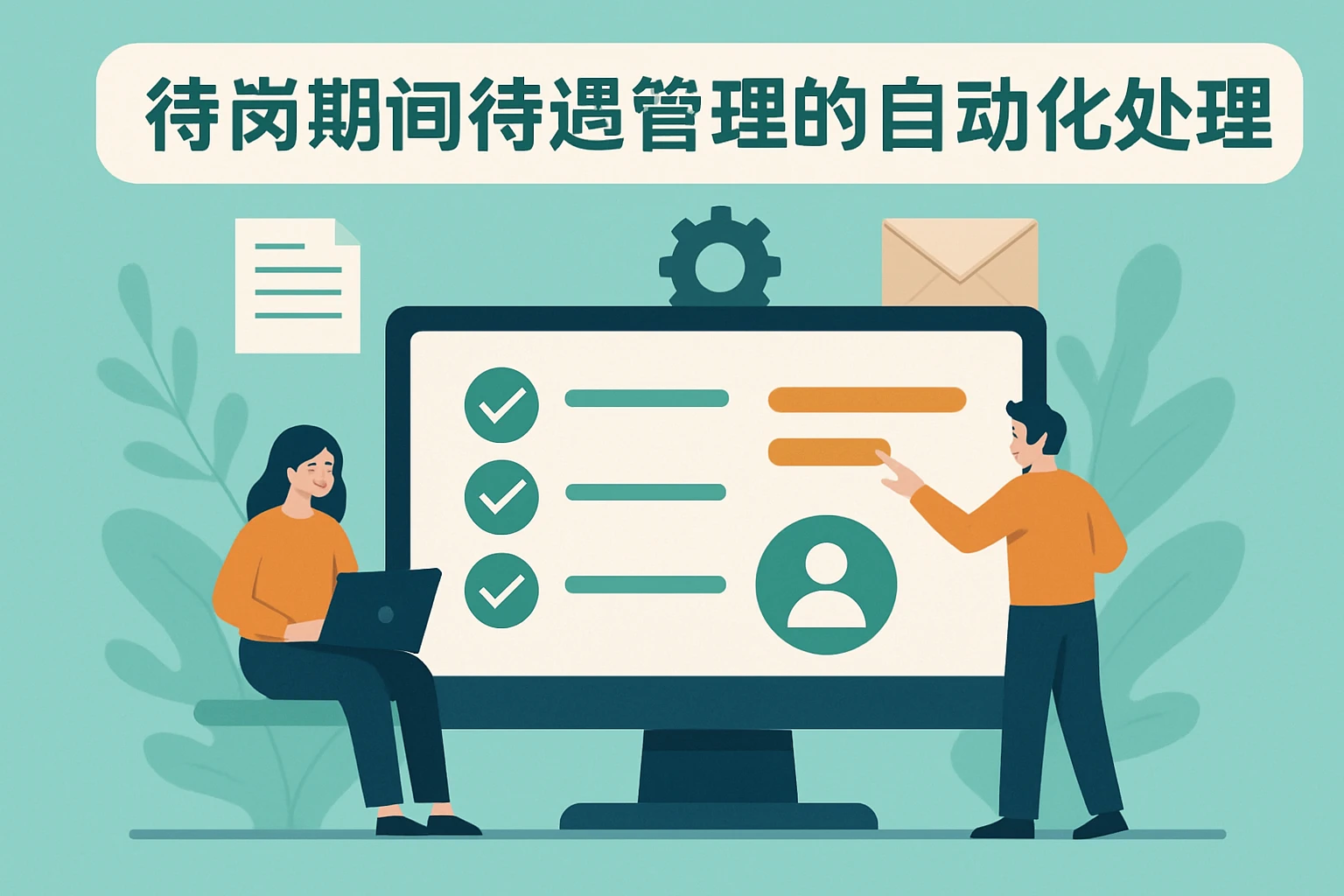 待岗期间待遇管理的自动化处理