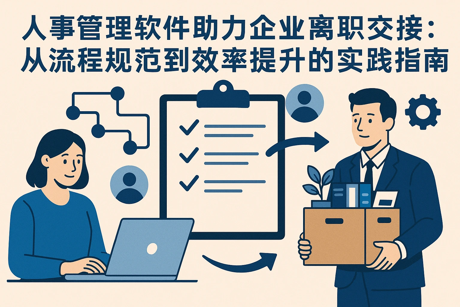 人事管理软件助力企业离职交接：从流程规范到效率提升的实践指南