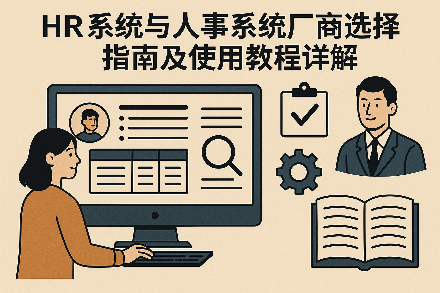 HR系统与人事系统厂商选择指南及使用教程详解