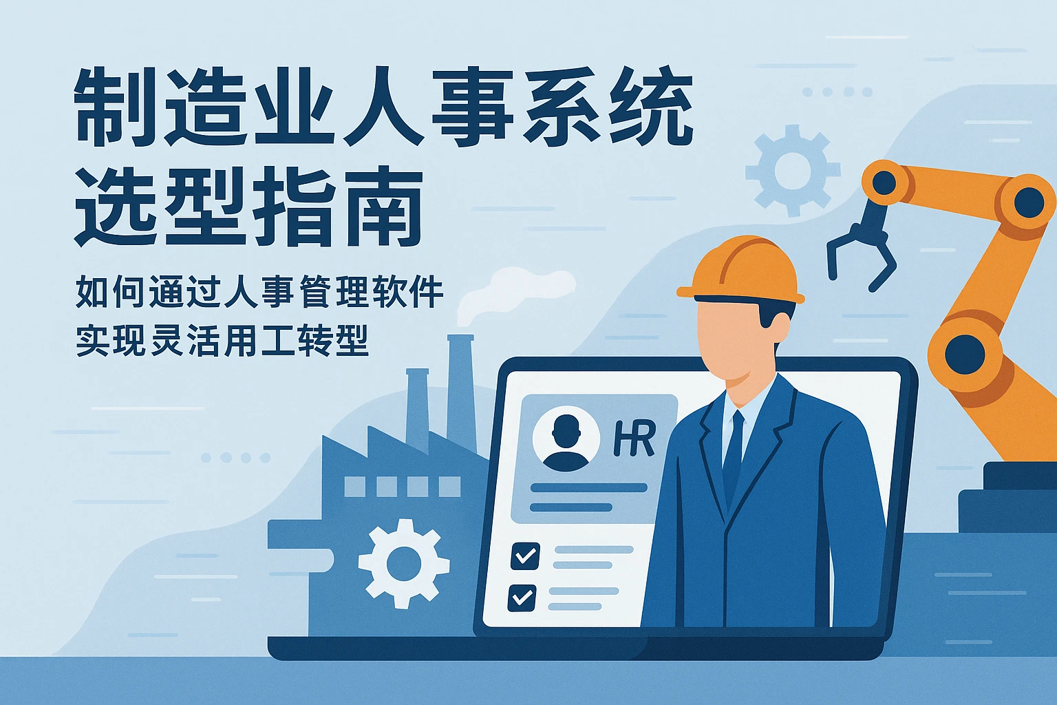 制造业人事系统选型指南：如何通过人事管理软件实现灵活用工转型