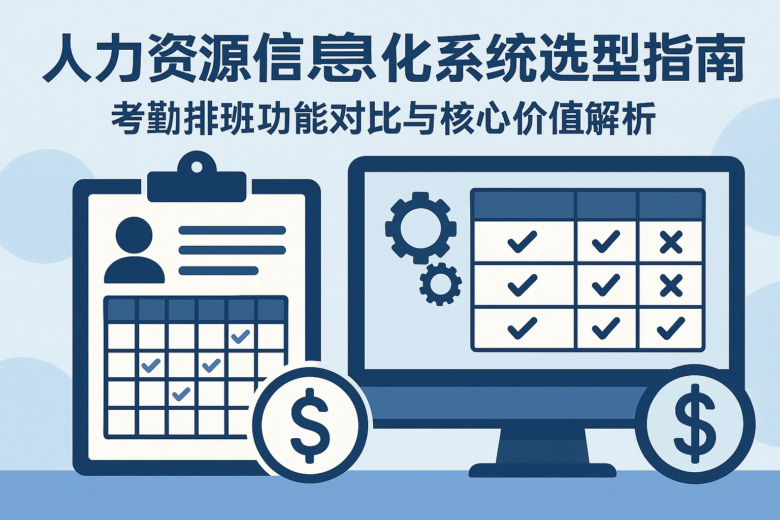 人力资源信息化系统选型指南：考勤排班功能对比与核心价值解析