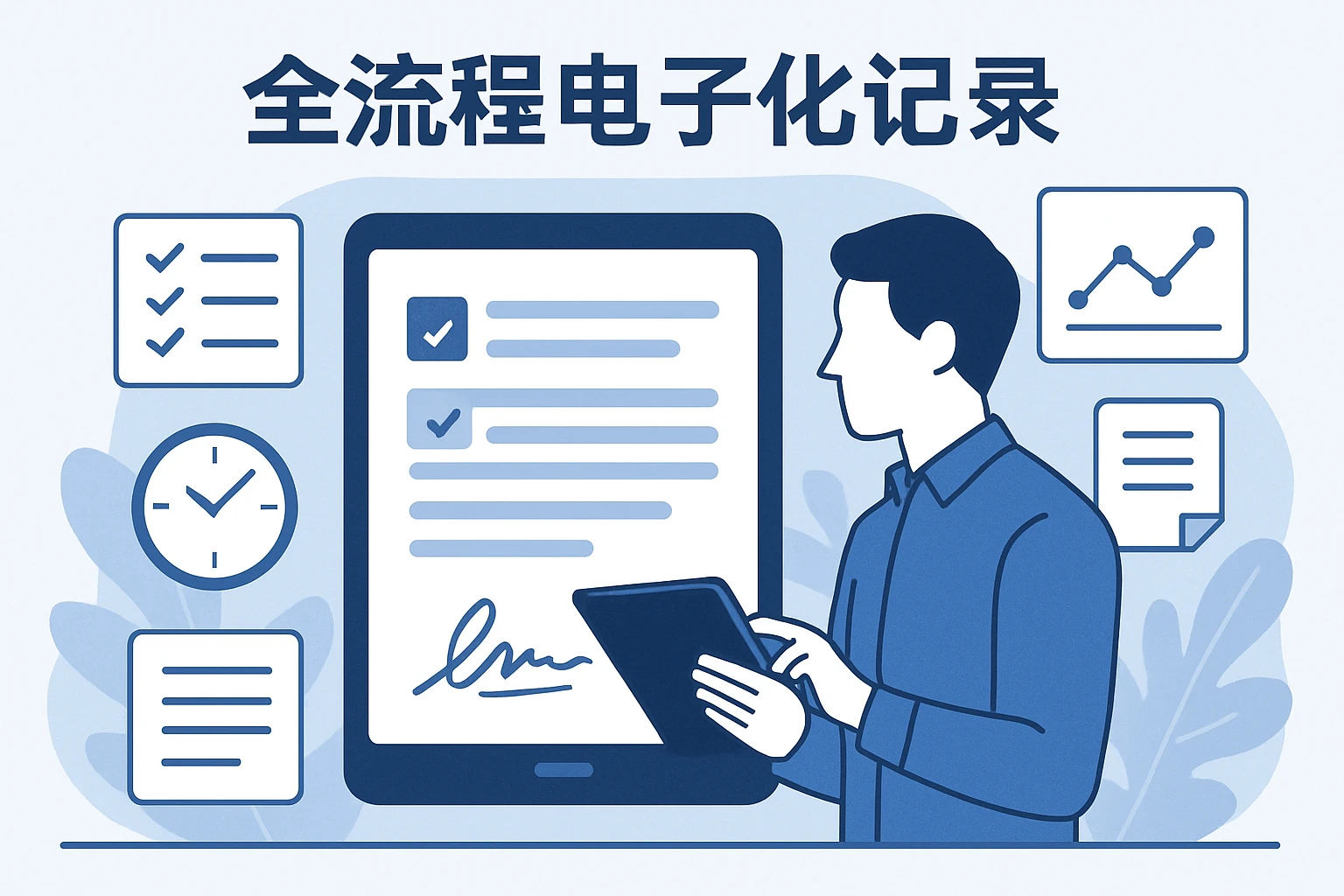 全流程电子化记录