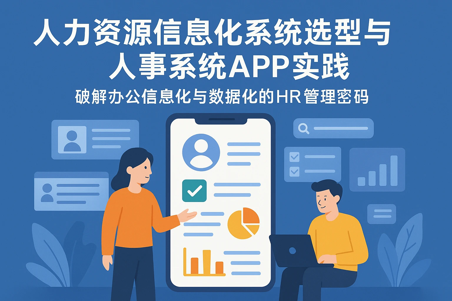 人力资源信息化系统选型与人事系统APP实践:破解办公信息化与数据化的HR管理密码
