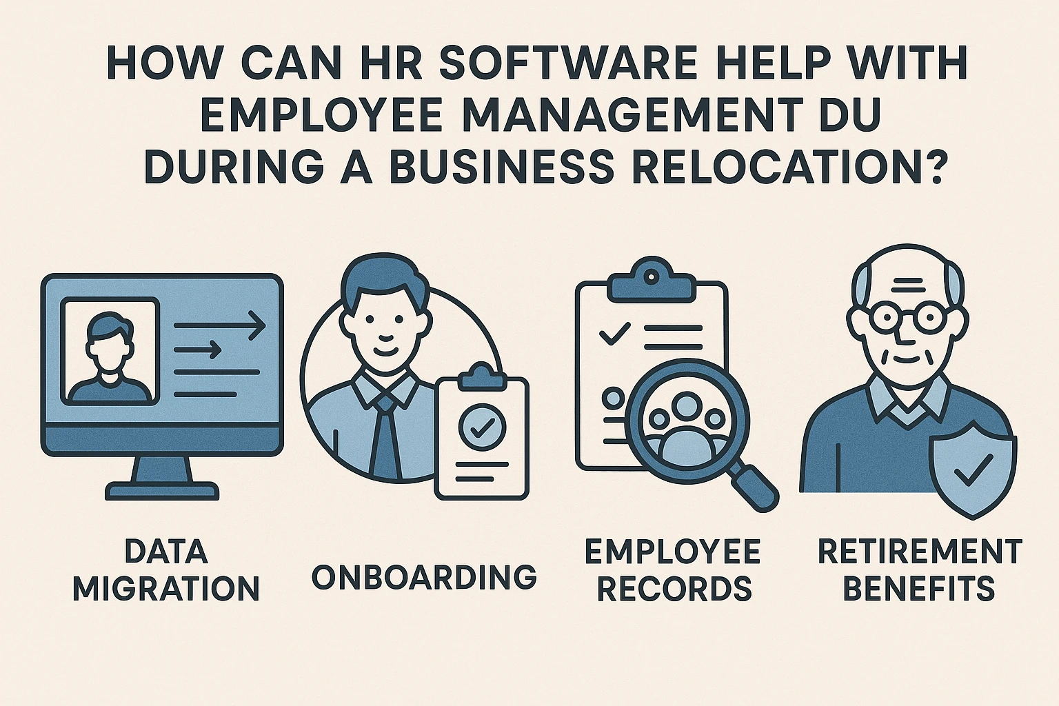 人力资源软件如何助力企业搬迁中的人事管理?——从数据迁移到退休员工权益保障的实践