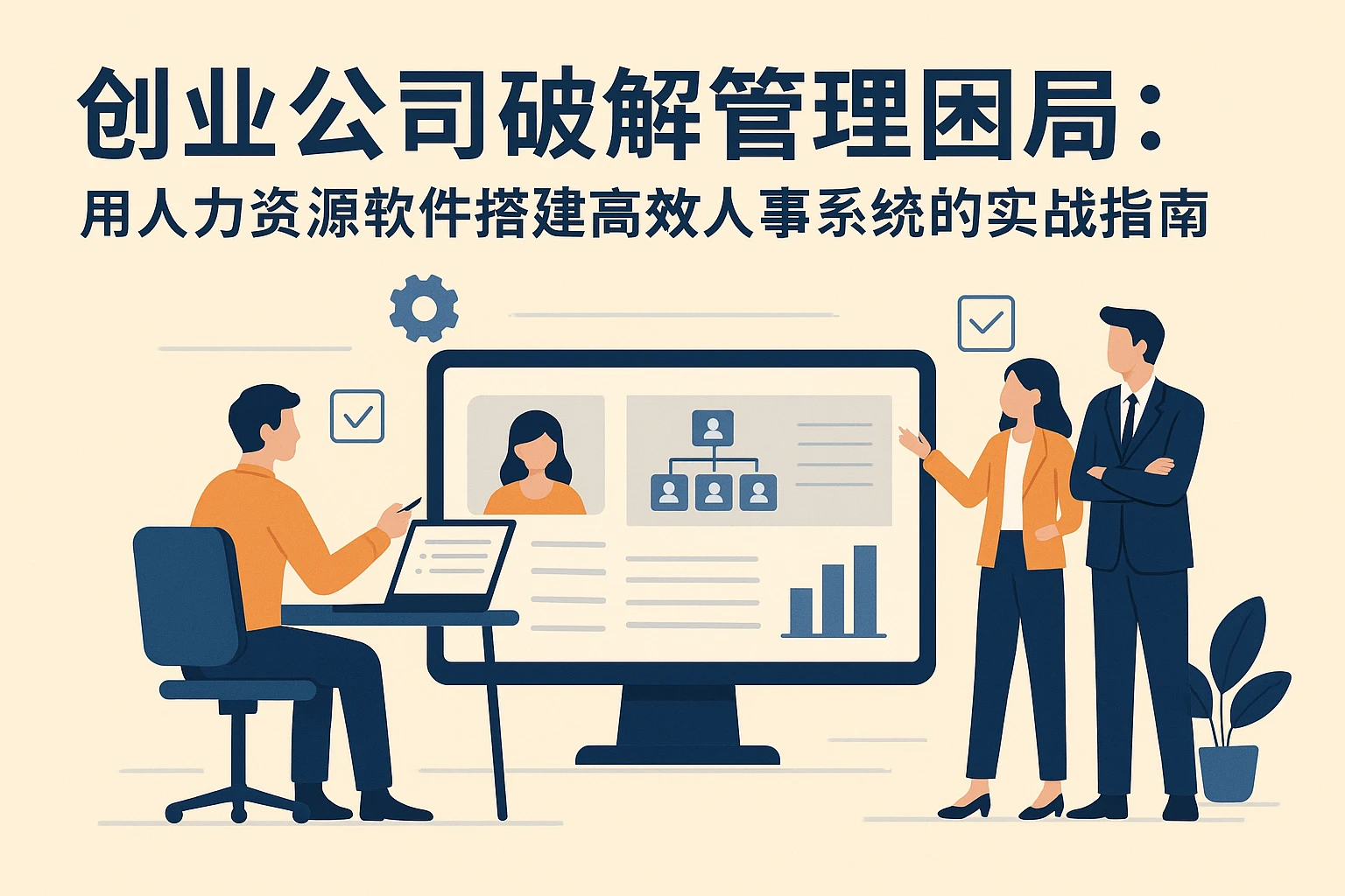 创业公司破解管理困局：用人力资源软件搭建高效人事系统的实战指南