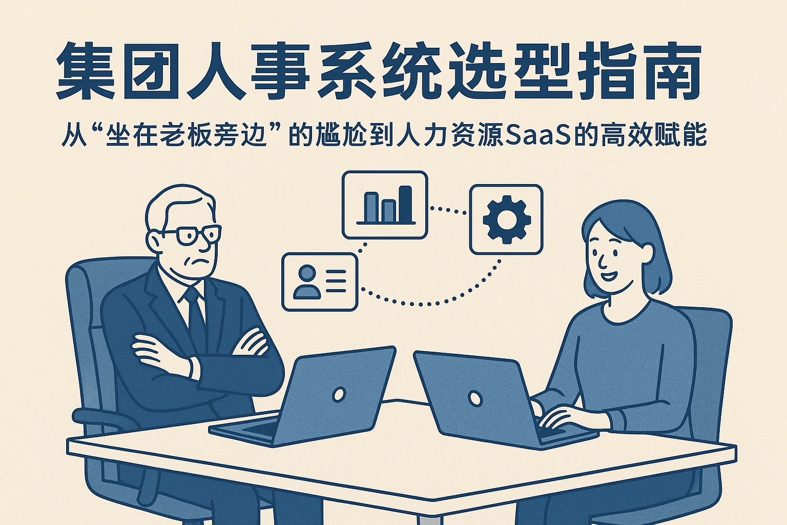 集团人事系统选型指南:从“坐在老板旁边”的尴尬到人力资源SaaS的高效赋能