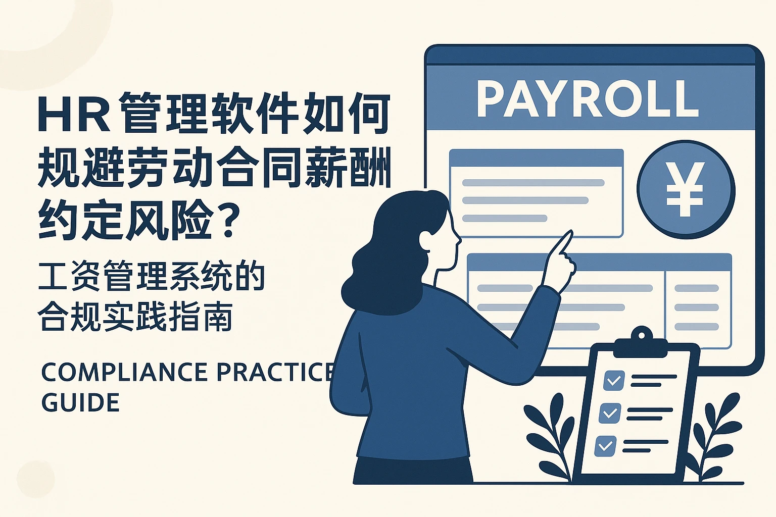 HR管理软件如何规避劳动合同薪酬约定风险?工资管理系统的合规实践指南