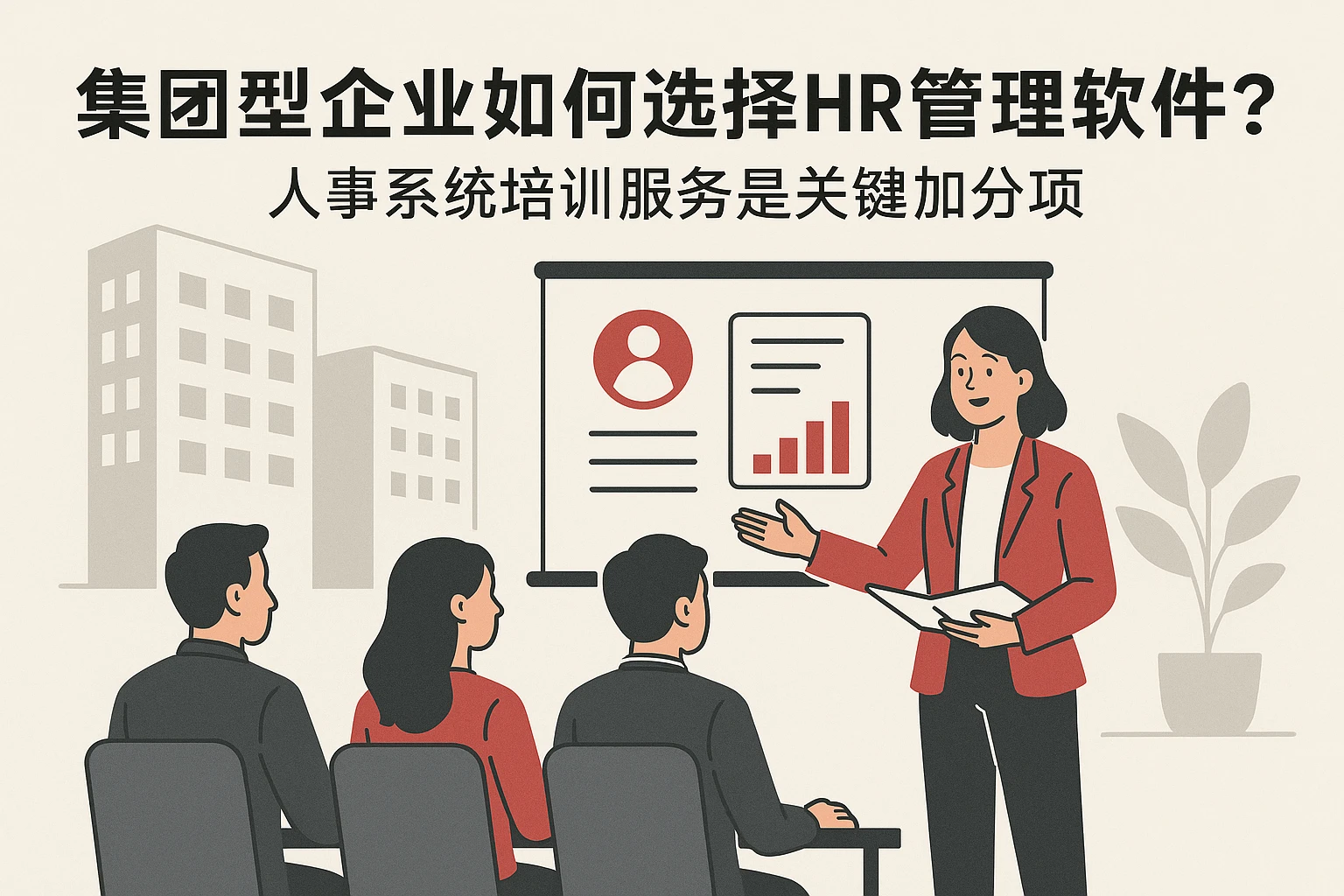 集团型企业如何选择HR管理软件?人事系统培训服务是关键加分项