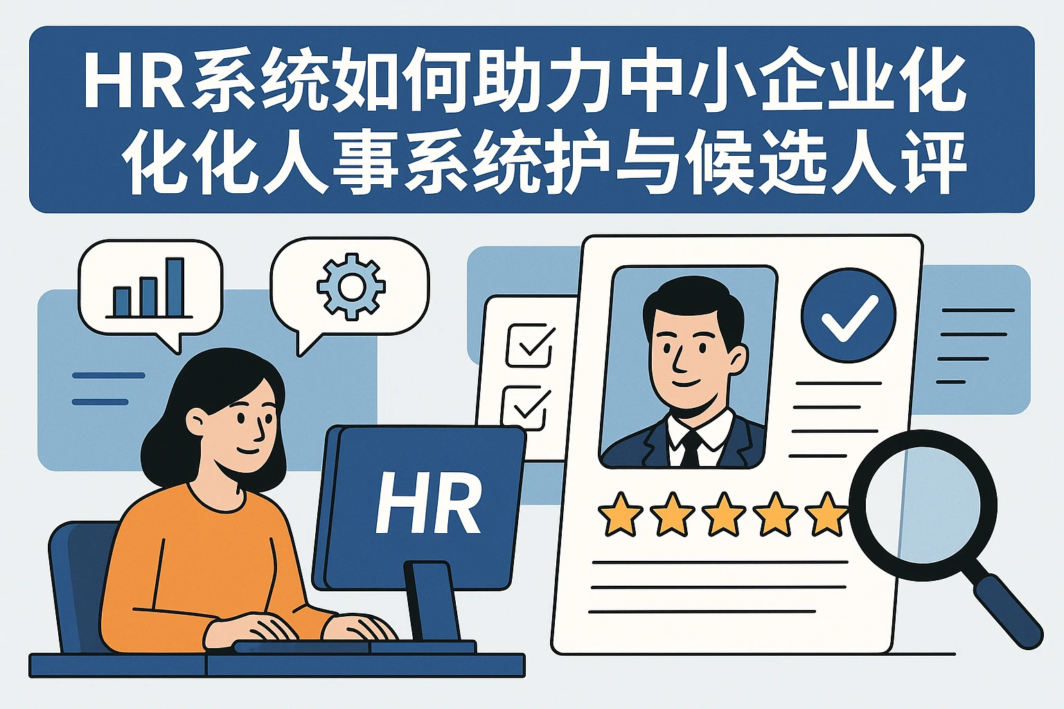 HR系统如何助力中小企业优化人事系统维护与候选人评估