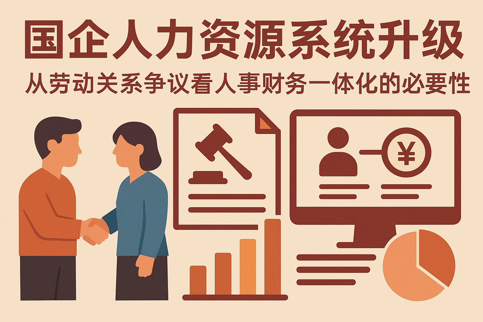 国企人力资源系统升级:从事实劳动关系争议看人事财务一体化的必要性