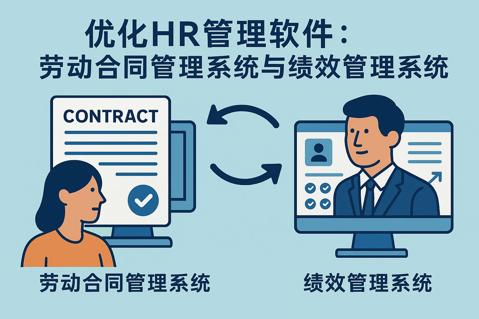 优化HR管理软件：劳动合同管理系统与绩效管理系统的协同发展