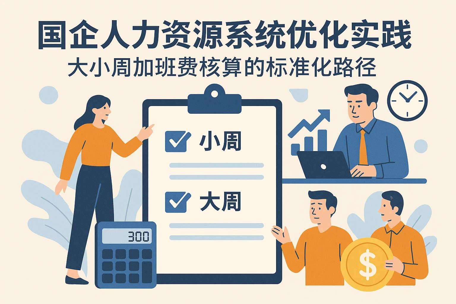 国企人力资源系统优化实践:大小周加班费核算的标准化路径