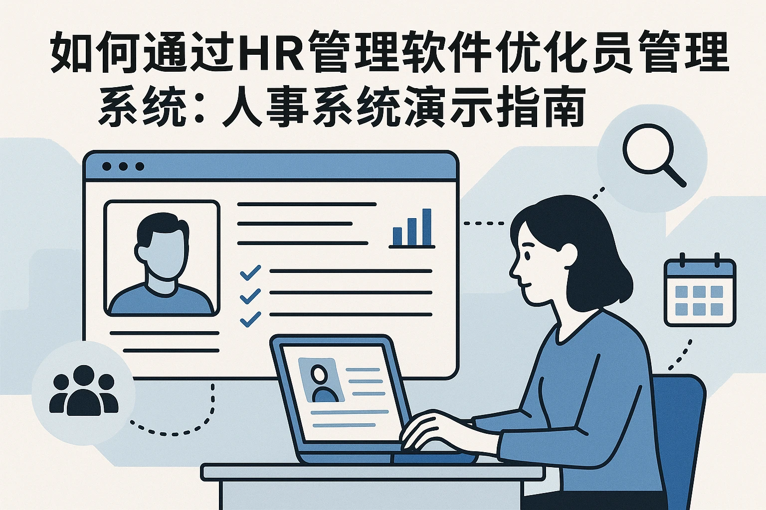 如何通过HR管理软件优化员工管理系统：人事系统演示指南