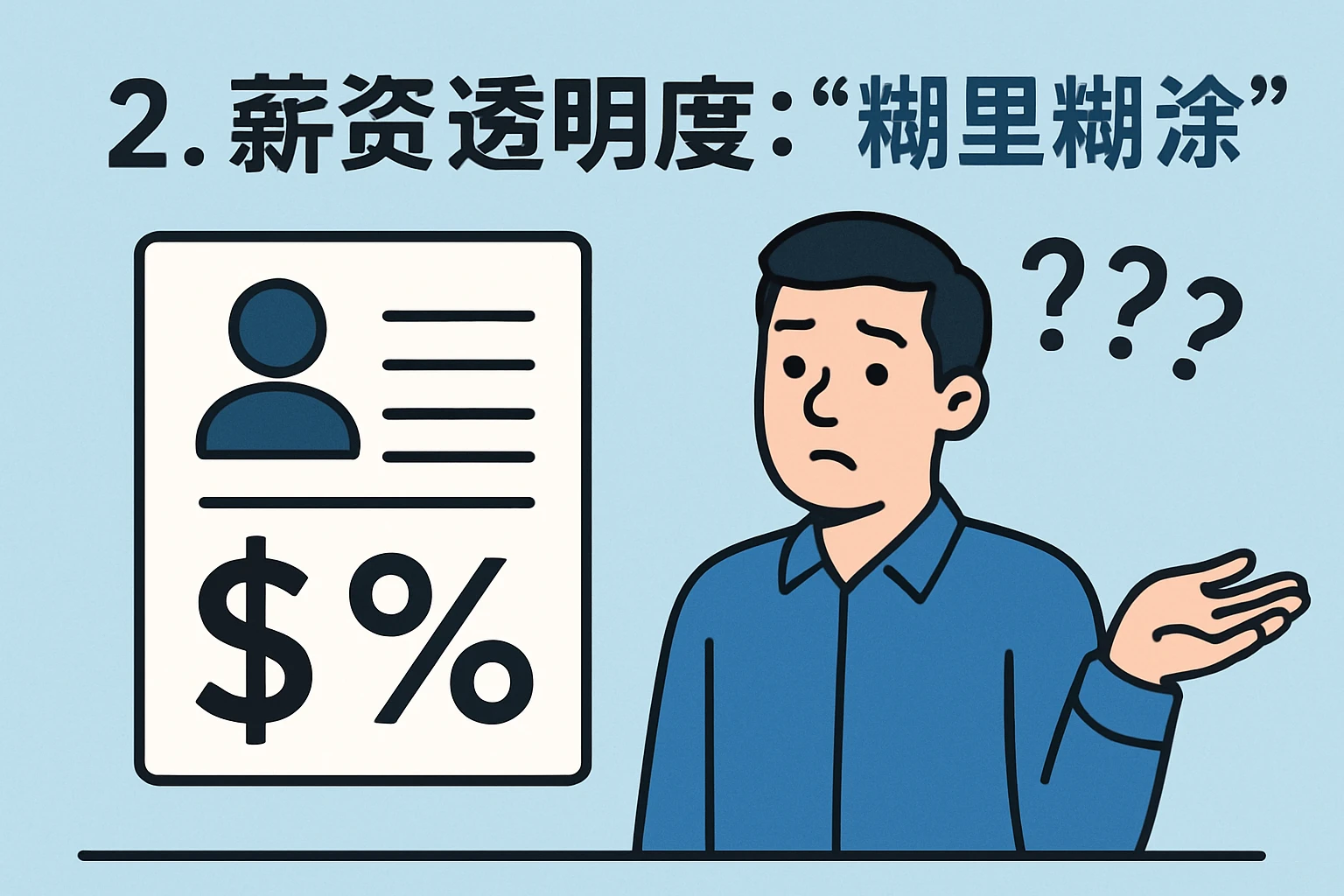 2. 薪资透明度：员工对提成“糊里糊涂”