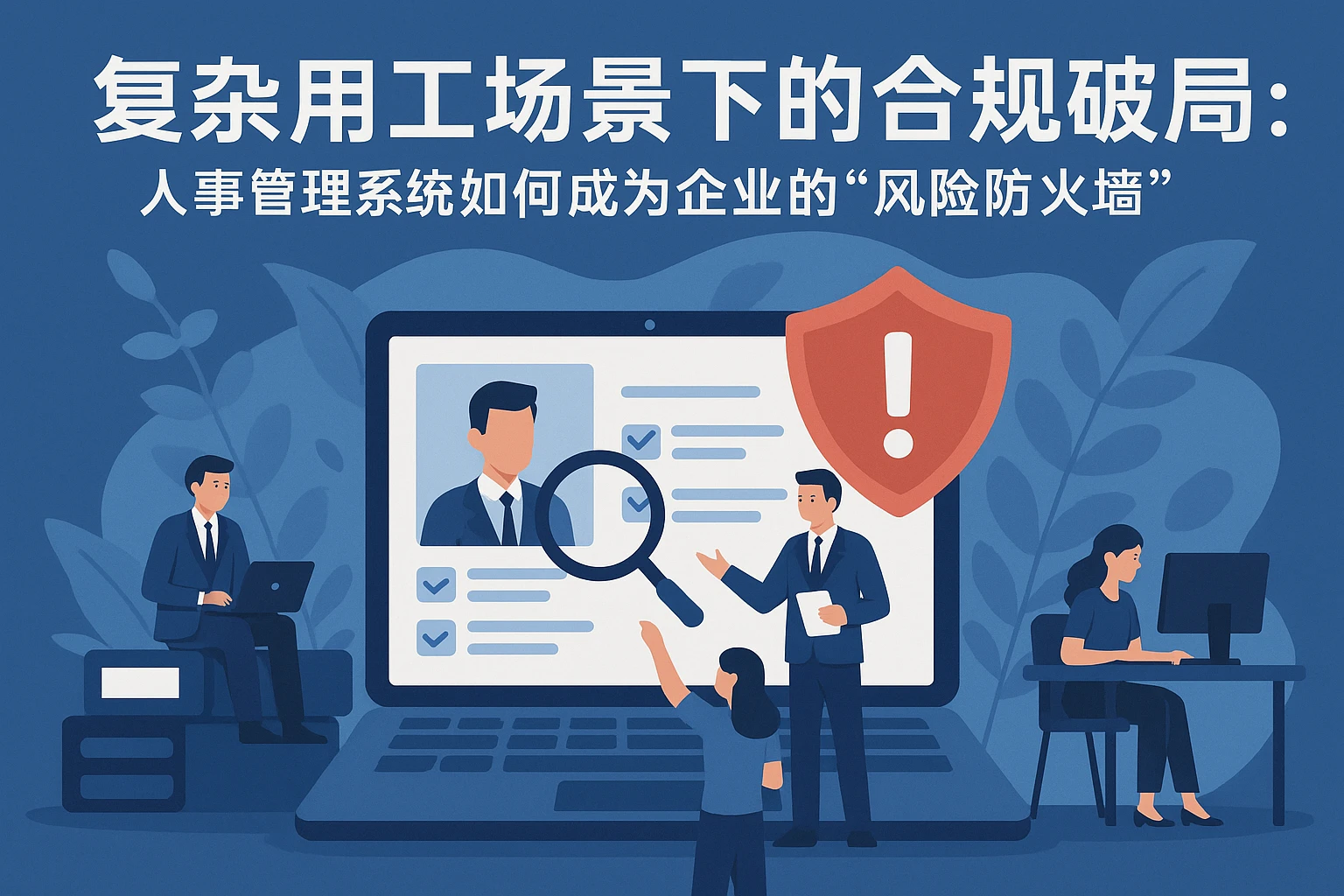 复杂用工场景下的合规破局：人事管理系统如何成为企业的“风险防火墙”
