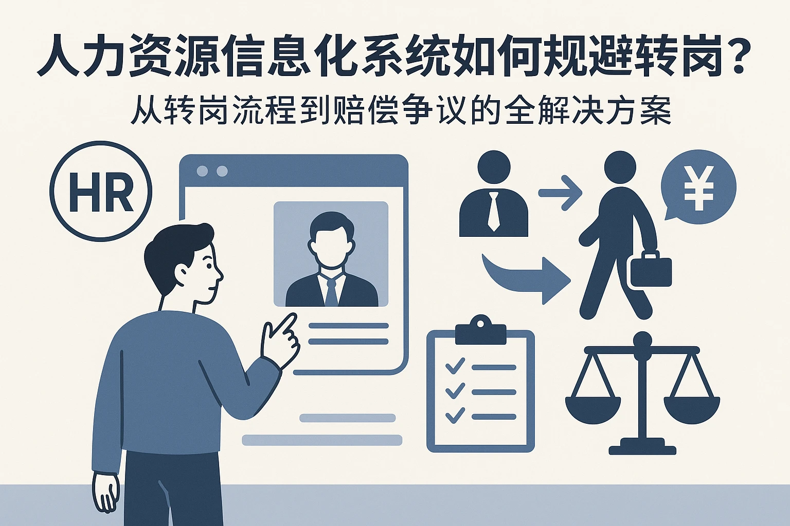 人力资源信息化系统如何规避转岗风险?从转岗流程到赔偿争议的全解决方案