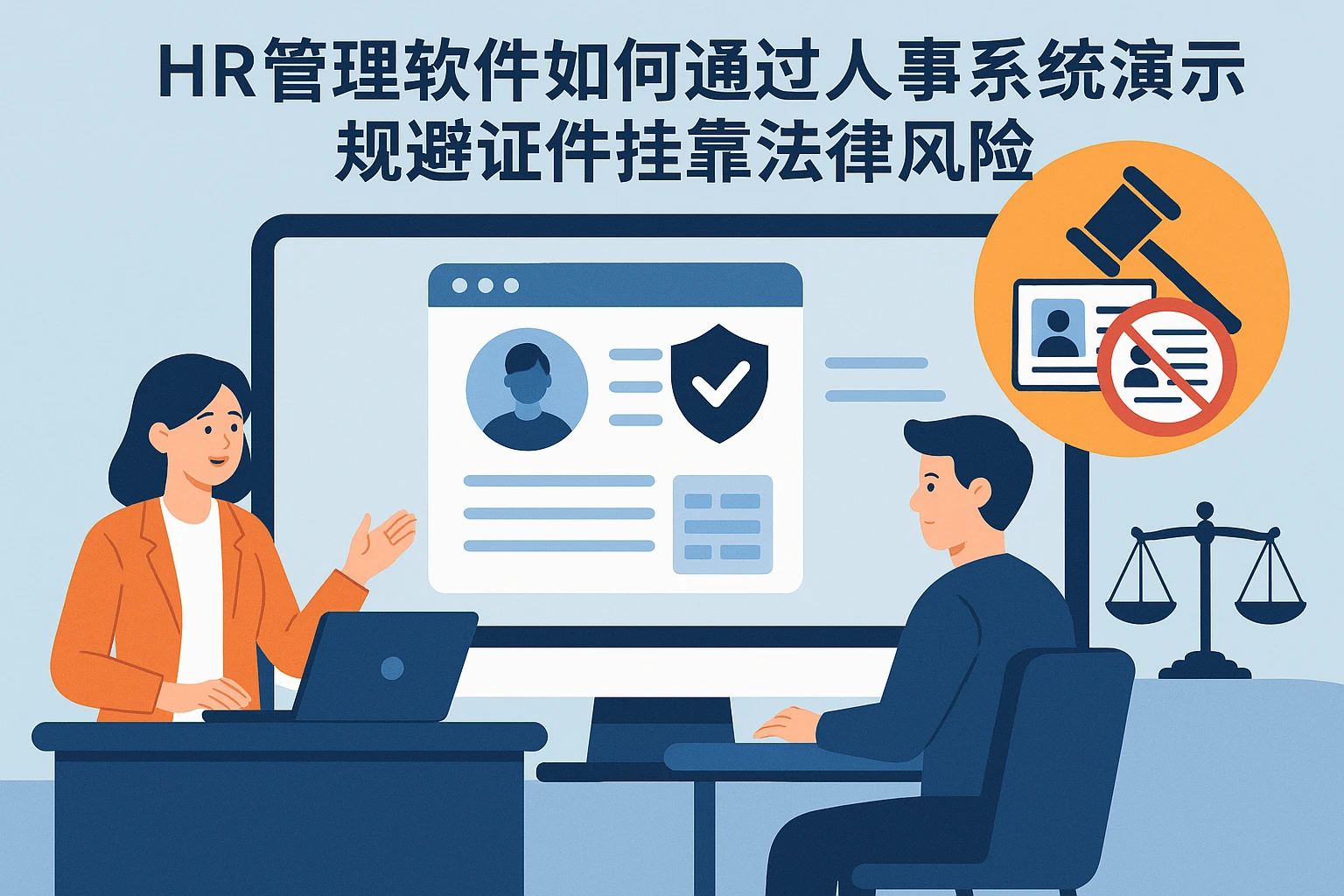 HR管理软件如何通过人事系统演示规避证件挂靠法律风险