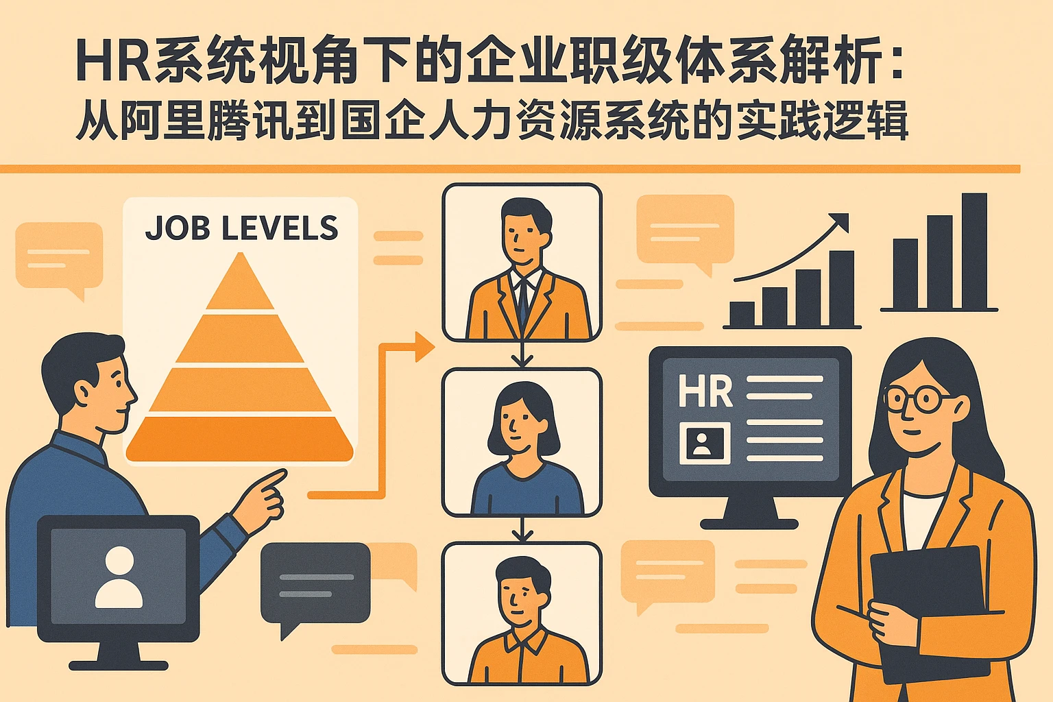 HR系统视角下的企业职级体系解析:从阿里腾讯到国企人力资源系统的实践逻辑