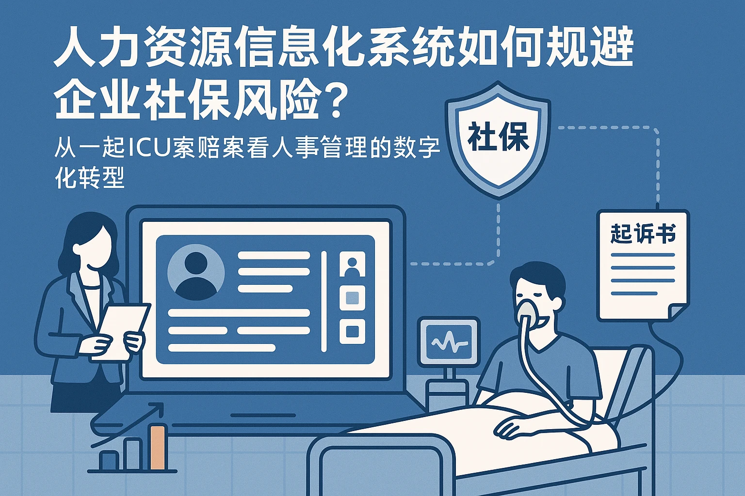 人力资源信息化系统如何规避企业社保风险？从一起ICU索赔案看人事管理的数字化转型