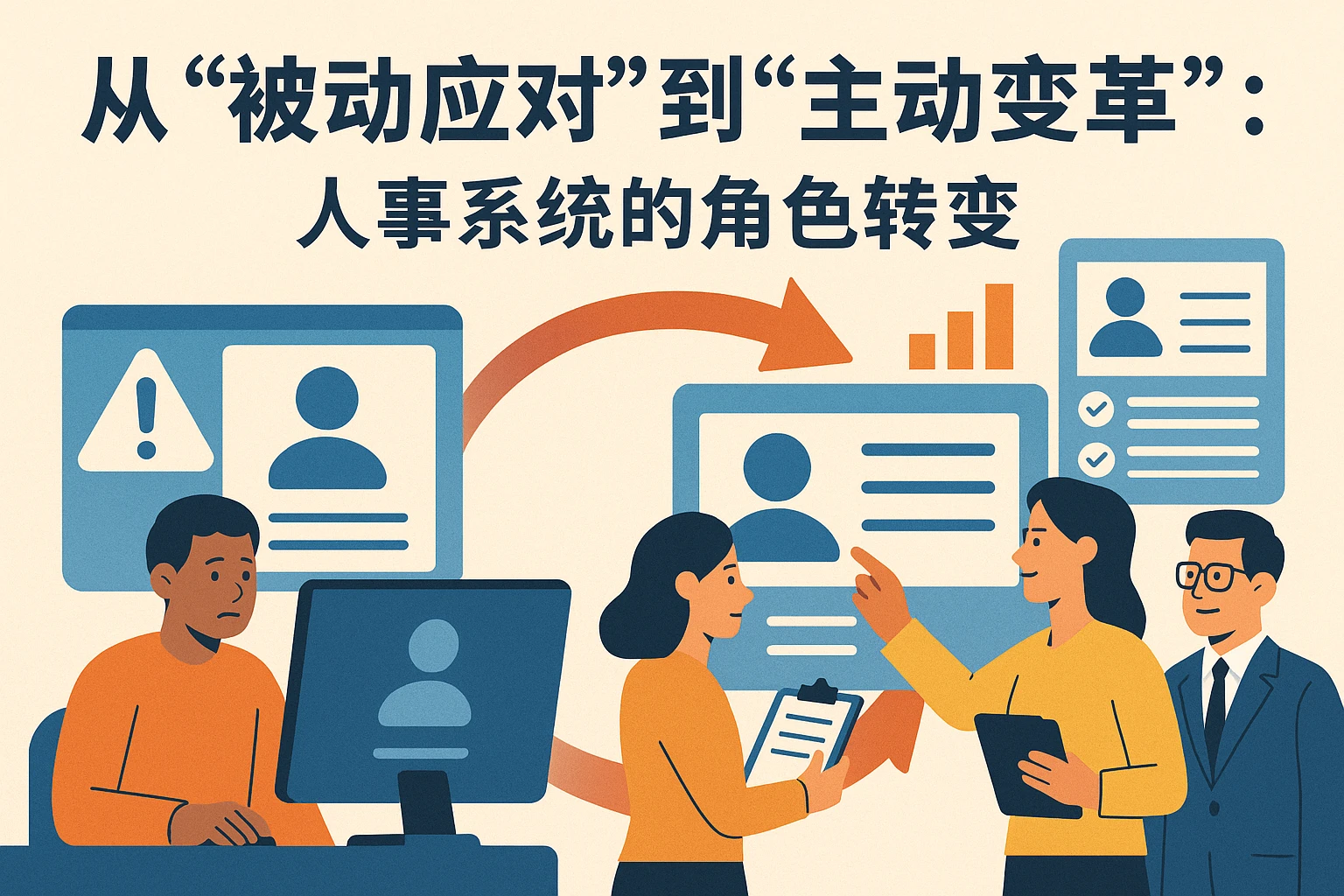 从“被动应对”到“主动变革”:人事系统的角色转变