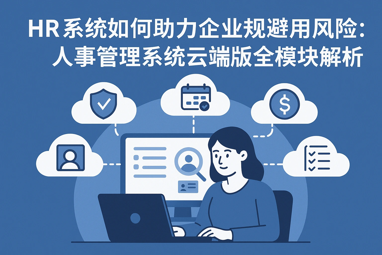 HR系统如何助力企业规避用工风险:人事管理系统云端版全模块解析