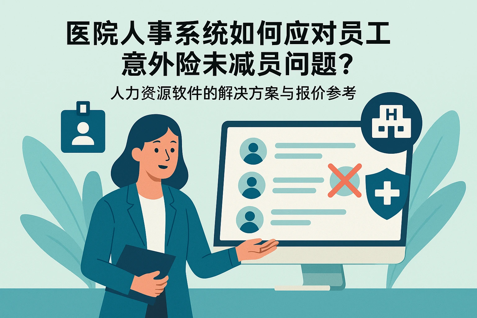 医院人事系统如何应对员工意外险未减员问题？——人力资源软件的解决方案与报价参考