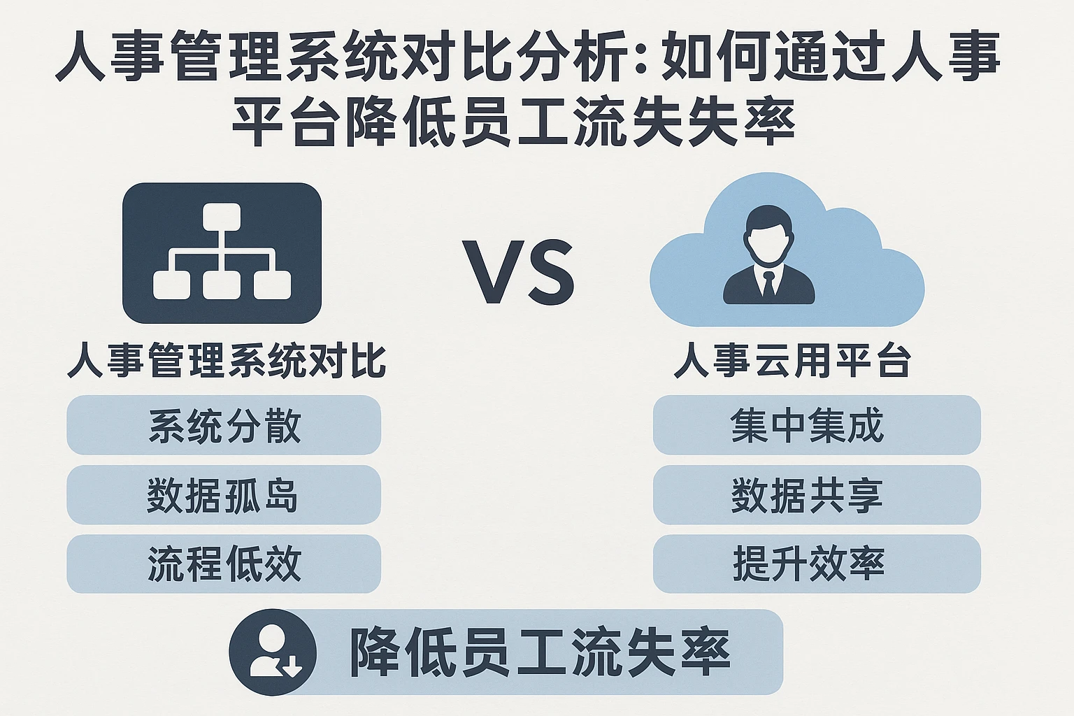 人事管理系统对比分析：如何通过人事云平台降低员工流失率