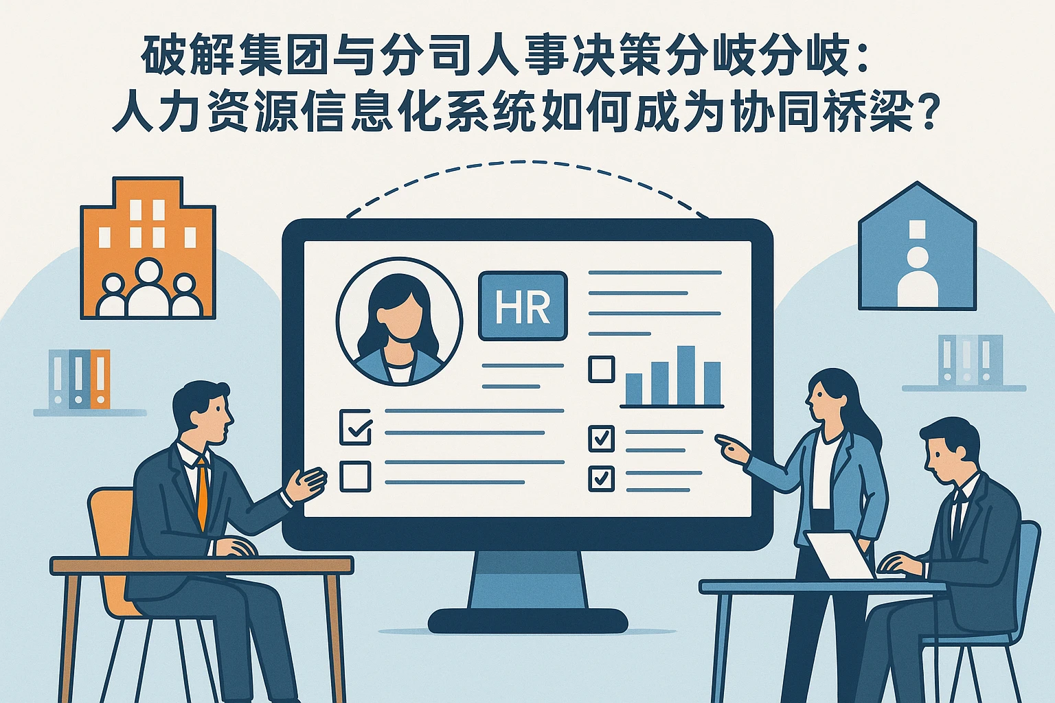 破解集团与分公司人事决策分歧:人力资源信息化系统如何成为协同桥梁?