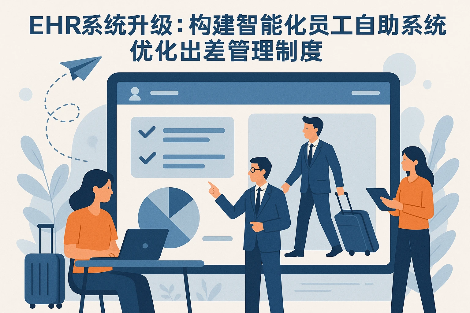 EHR系统升级：构建智能化员工自助系统优化出差管理制度