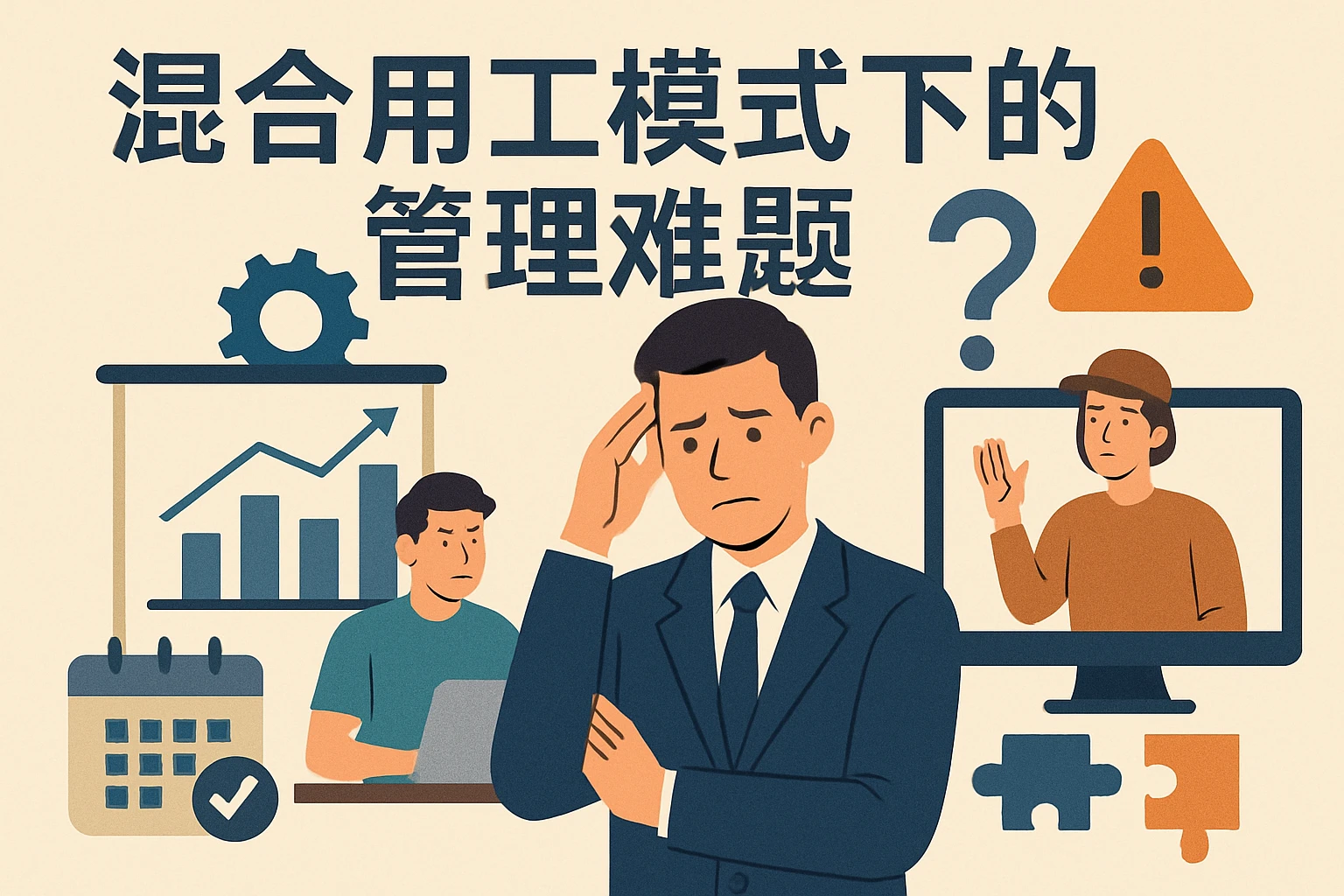 混合用工模式下的管理难题