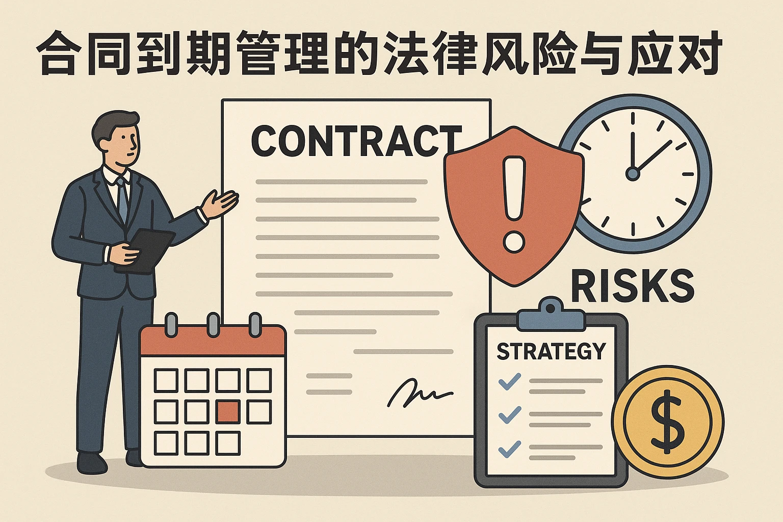 合同到期管理的法律风险与应对策略