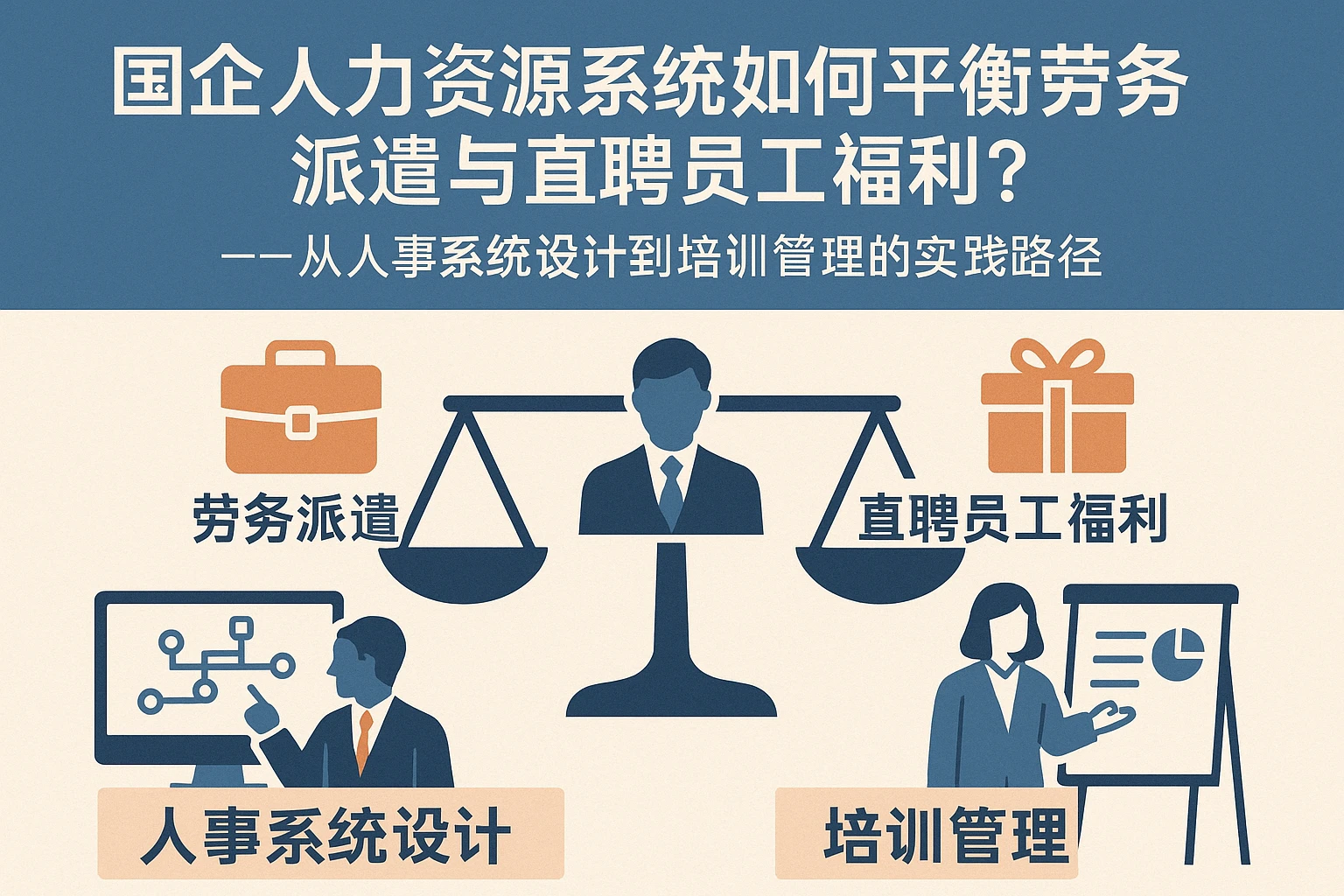 国企人力资源系统如何平衡劳务派遣与直聘员工福利？——从人事系统设计到培训管理的实践路径