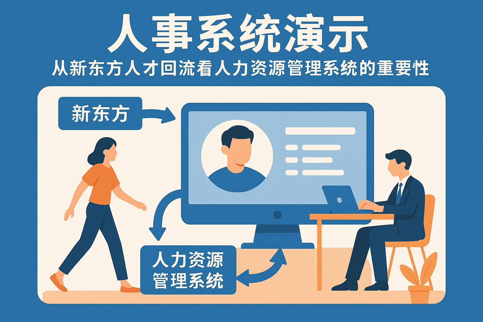 人事系统演示：从新东方人才回流看人力资源管理系统的重要性