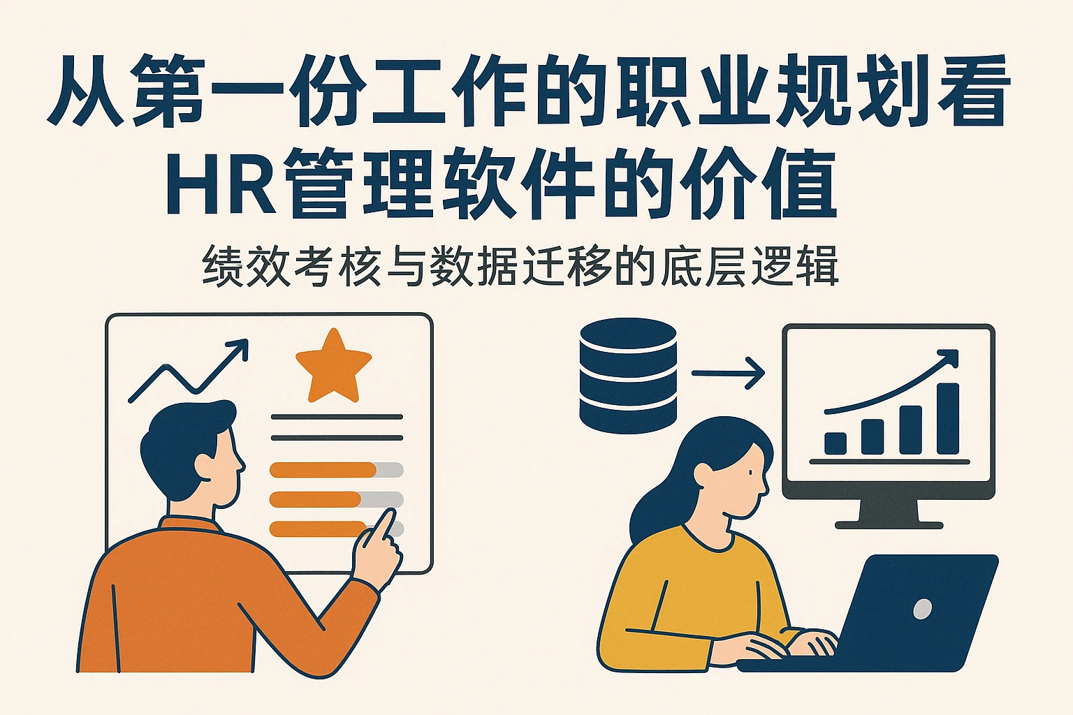 从第一份工作的职业规划看HR管理软件的价值:绩效考核与数据迁移的底层逻辑