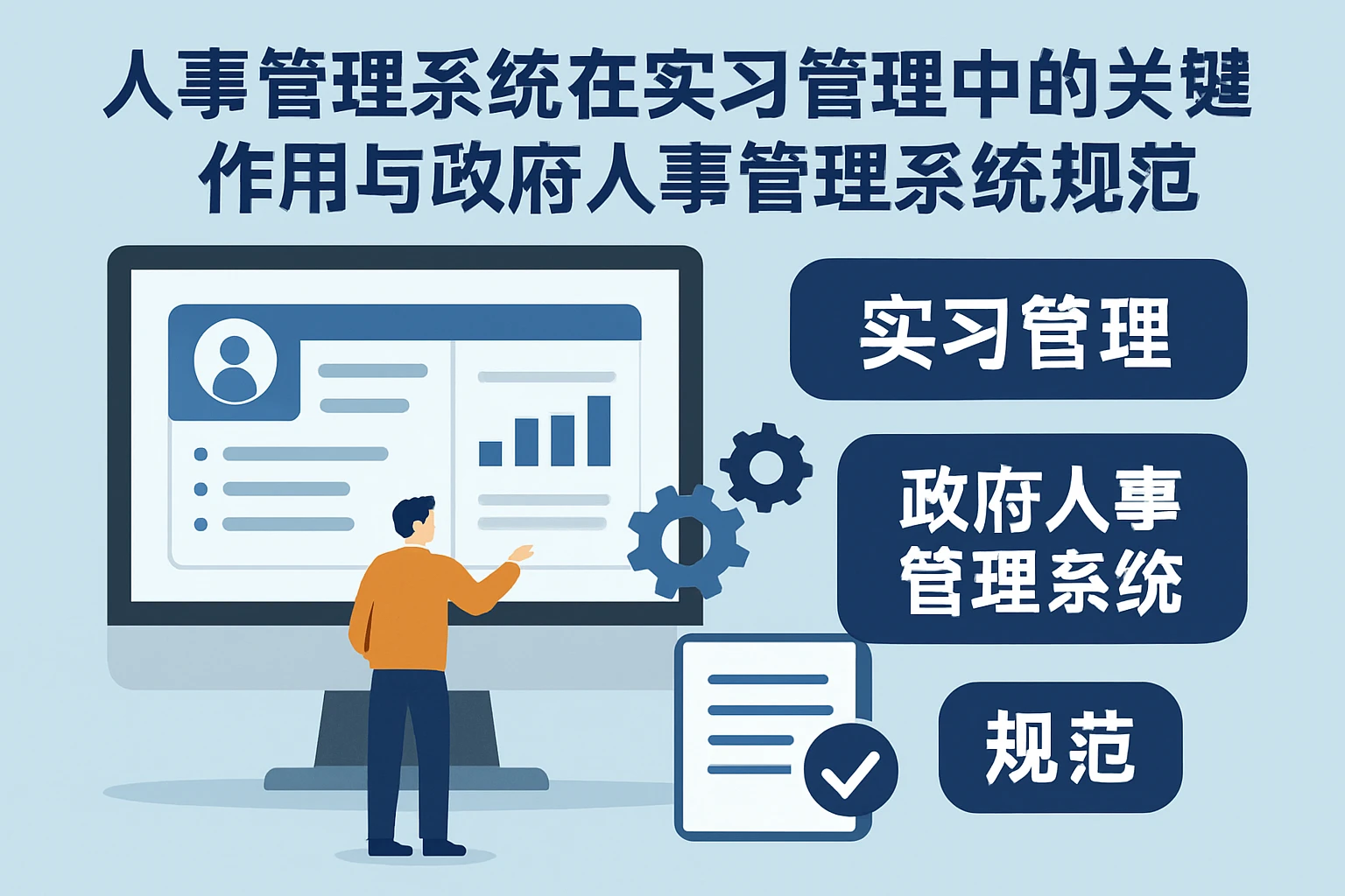 人事管理系统在实习管理中的关键作用与政府人事管理系统规范