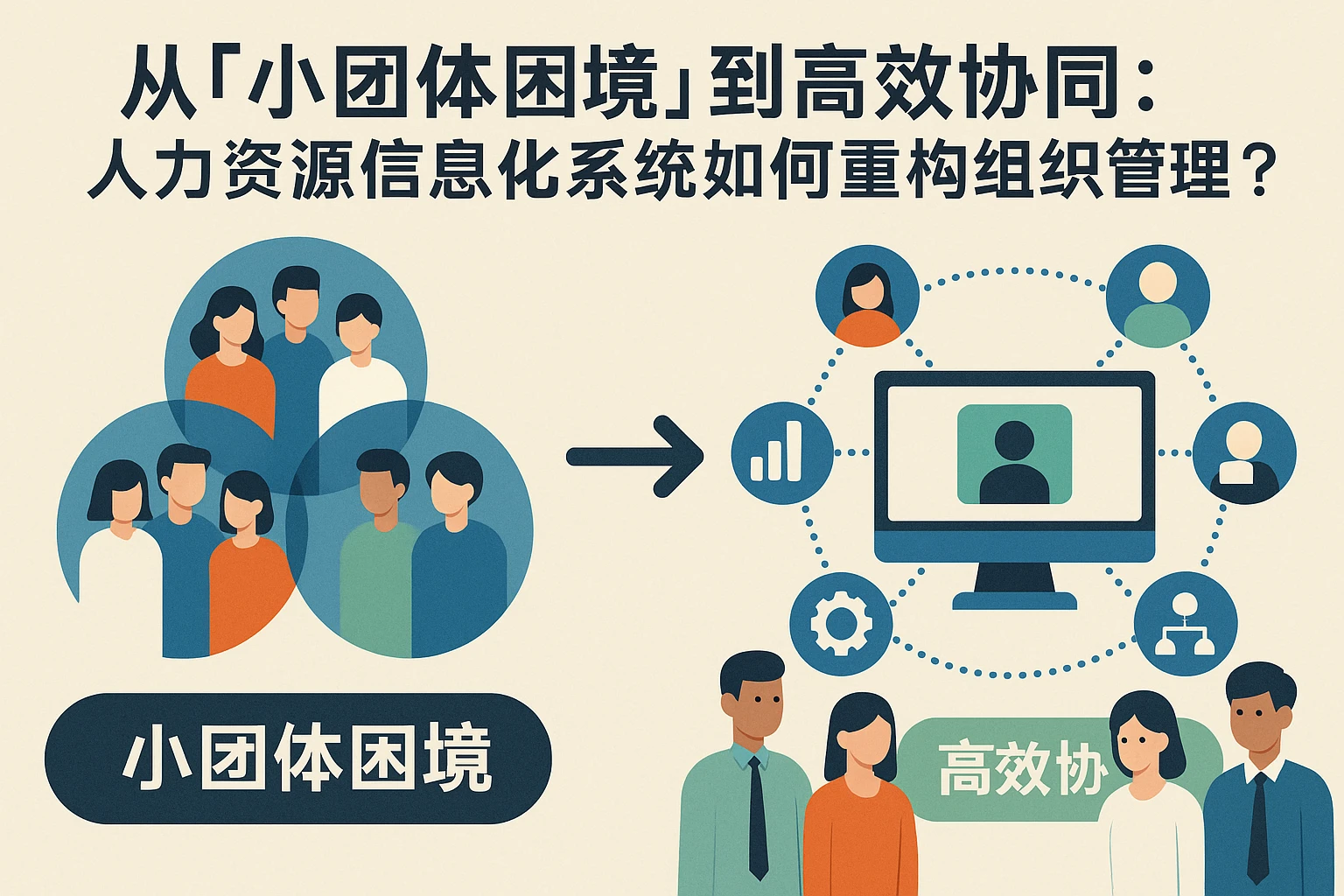 从“小团体困境”到高效协同:人力资源信息化系统如何重构组织管理?