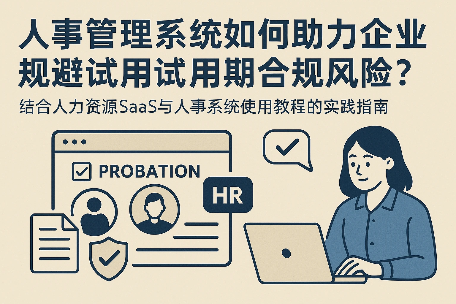 人事管理系统如何助力企业规避试用期合规风险？——结合人力资源SaaS与人事系统使用教程的实践指南