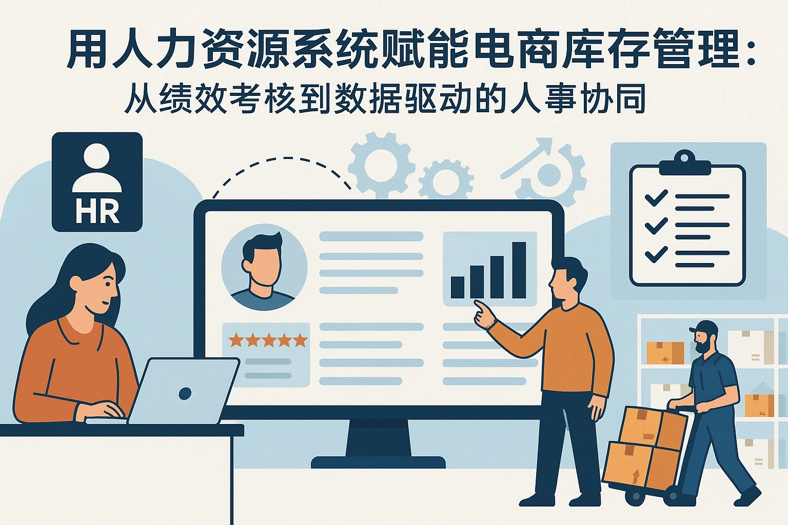 用人力资源系统赋能电商库存管理：从绩效考核到数据驱动的人事协同