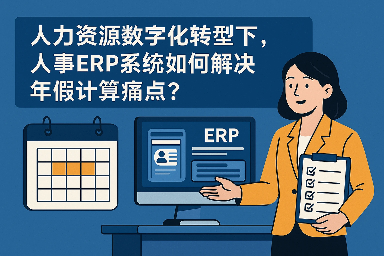 人力资源数字化转型下，人事ERP系统如何解决年假计算痛点？
