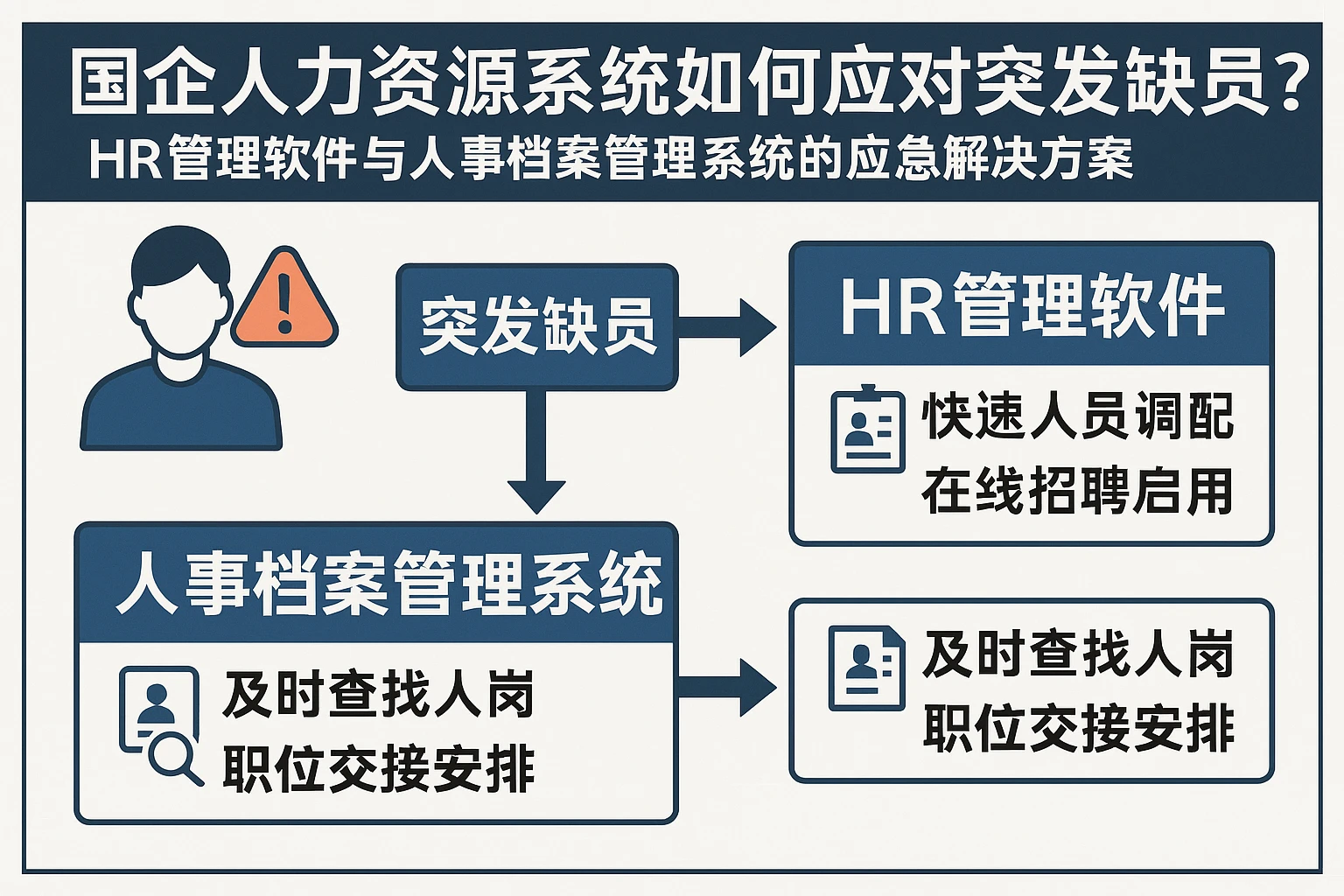 国企人力资源系统如何应对突发缺员？HR管理软件与人事档案管理系统的应急解决方案