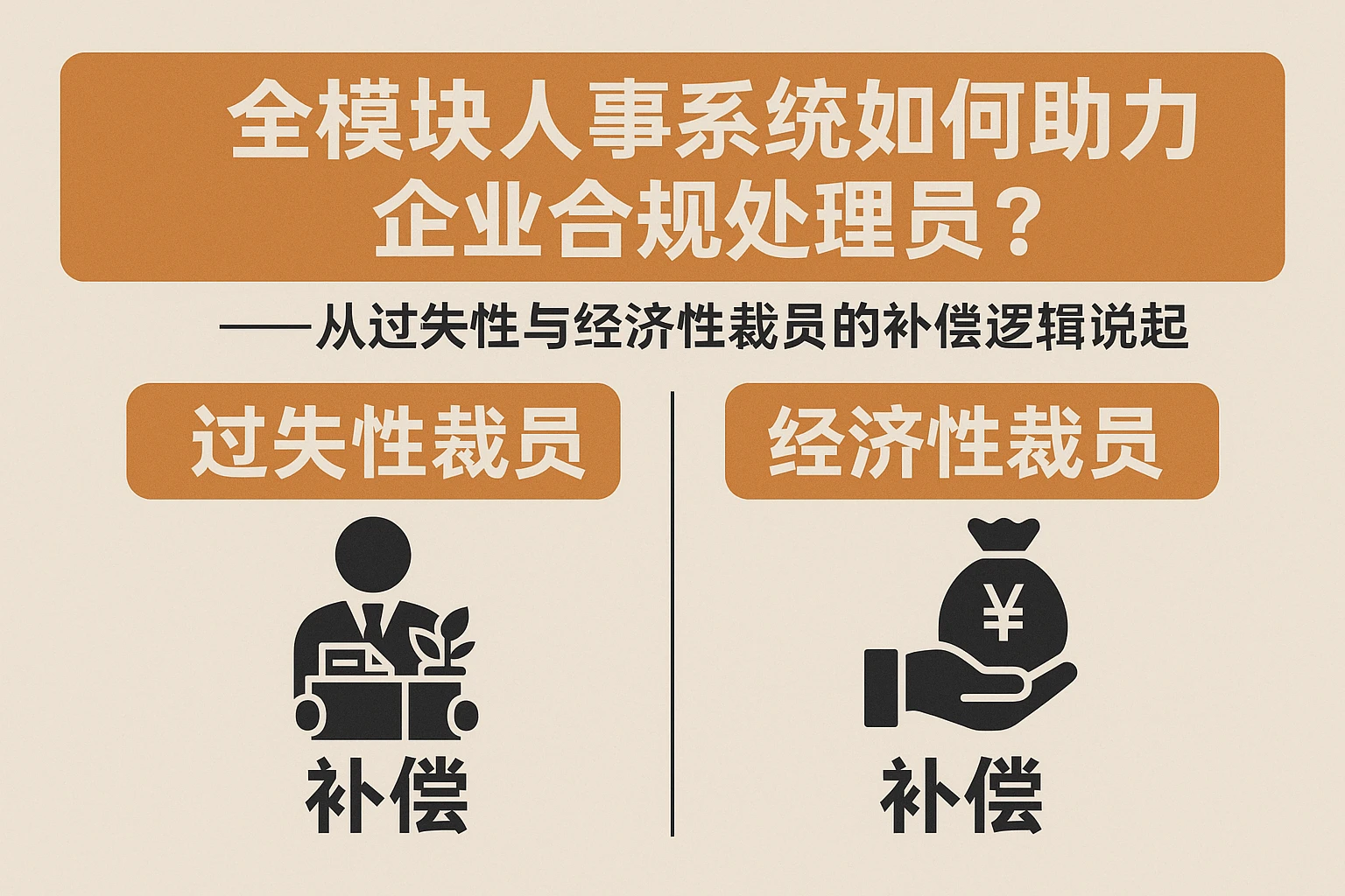 全模块人事系统如何助力企业合规处理裁员?——从过失性与经济性裁员的补偿逻辑说起