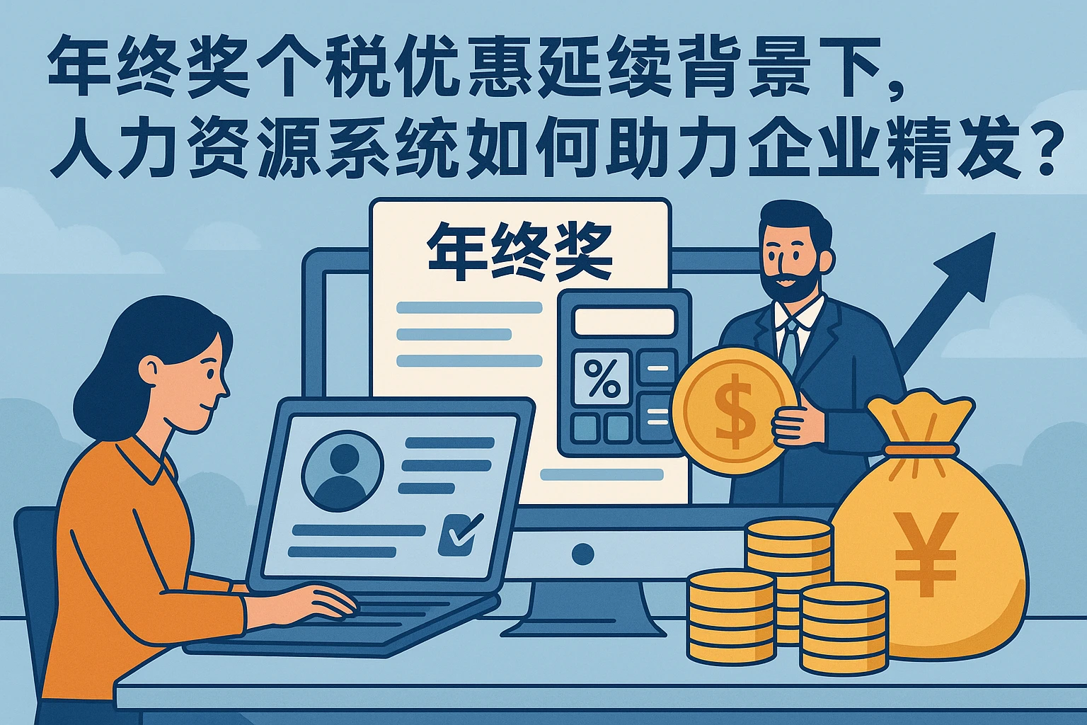 年终奖个税优惠延续背景下，人力资源系统如何助力企业精准发放？