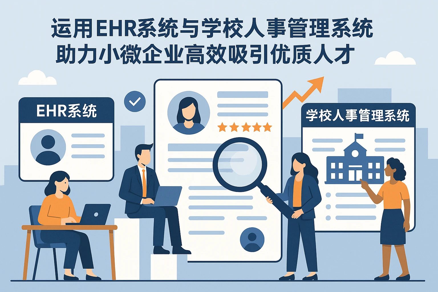 运用EHR系统与学校人事管理系统，助力小微企业高效吸引优质人才