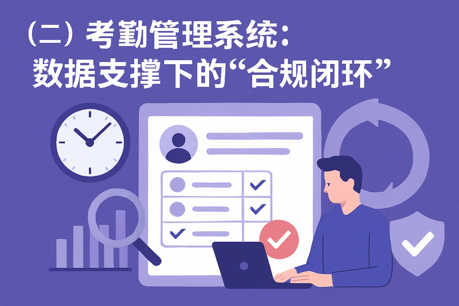 （二）考勤管理系统：数据支撑下的“合规闭环”