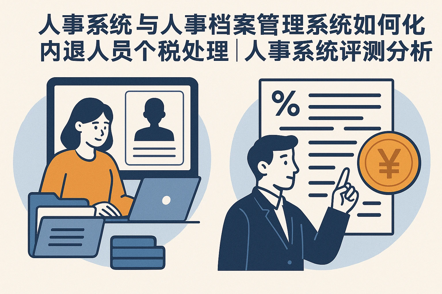 人事系统与人事档案管理系统如何优化内退人员个税处理 | 人事系统评测分析