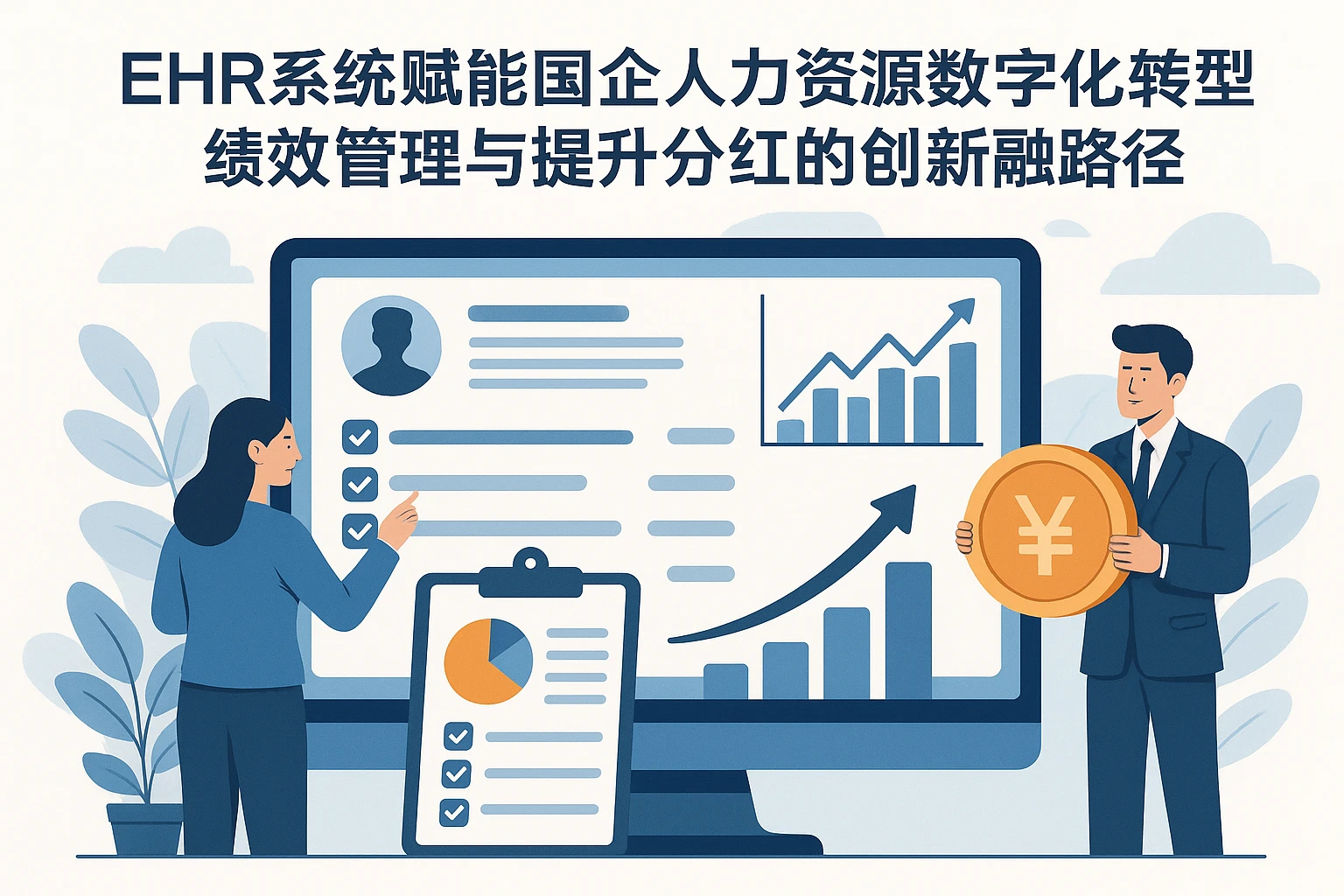 EHR系统赋能国企人力资源数字化转型：绩效管理与提成分红的创新融合路径