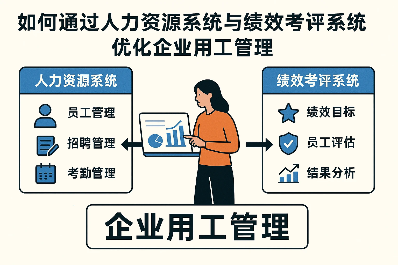 如何通过人力资源系统与绩效考评系统优化企业用工管理